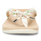Bella Toe Post Sandal - Marshmallow Tropical