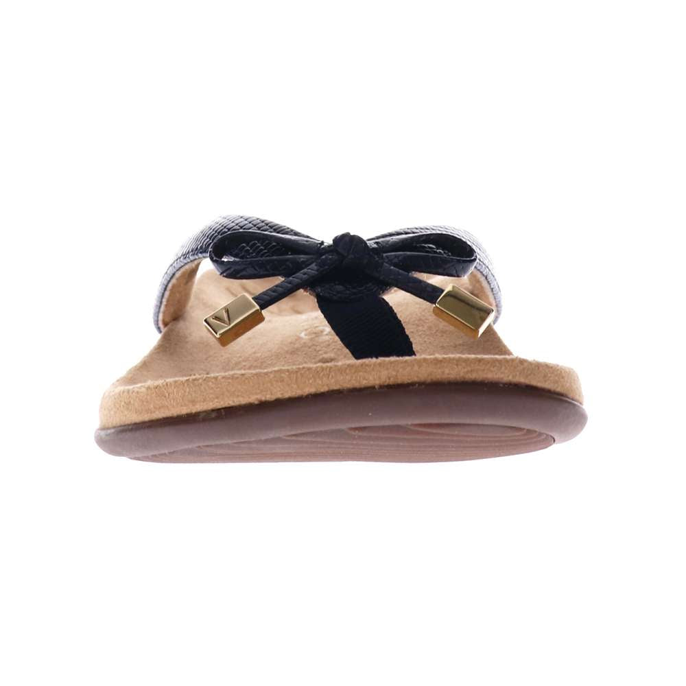 Bella Toe Post Sandal - Navy Lizard