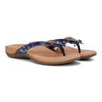 Bella Toe Post Sandal - Navy Poppy