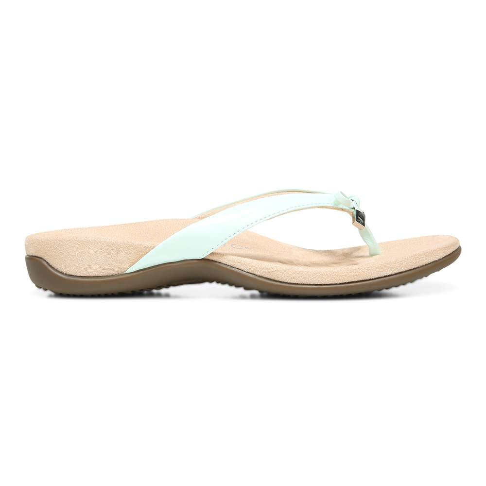 Bella Toe Post Sandal - Seafoam