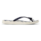 Bells Toe Post Sandal - White/Navy