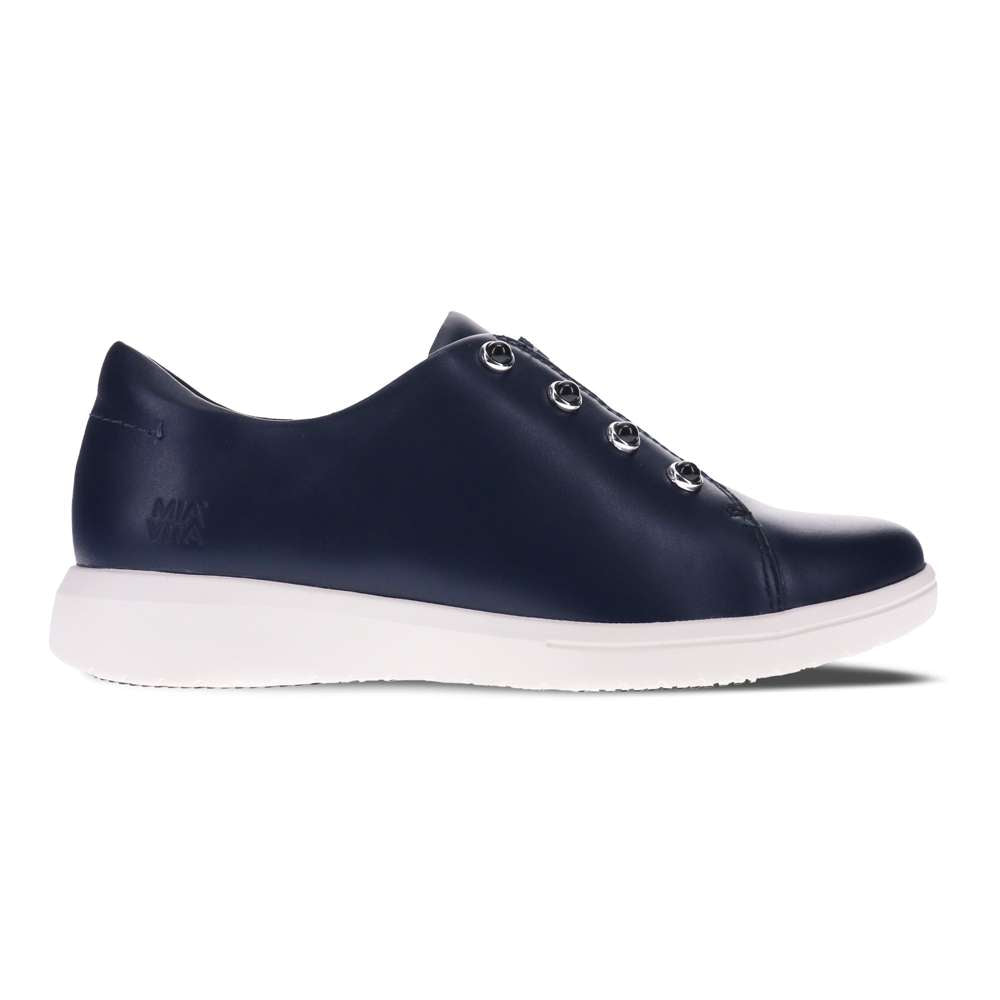 Bingo Elastic Lace Sneaker - Navy