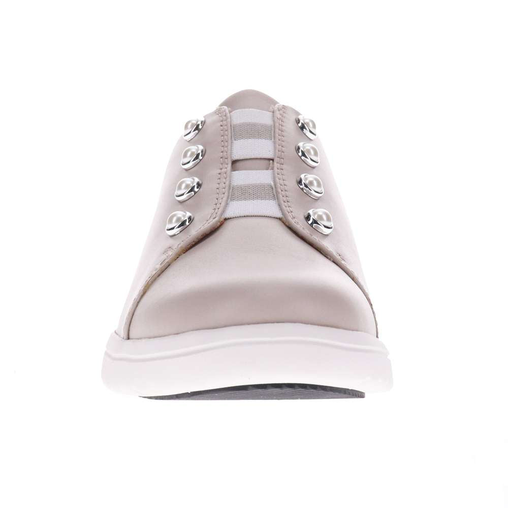 Bingo Elastic Lace Sneaker - Winter White