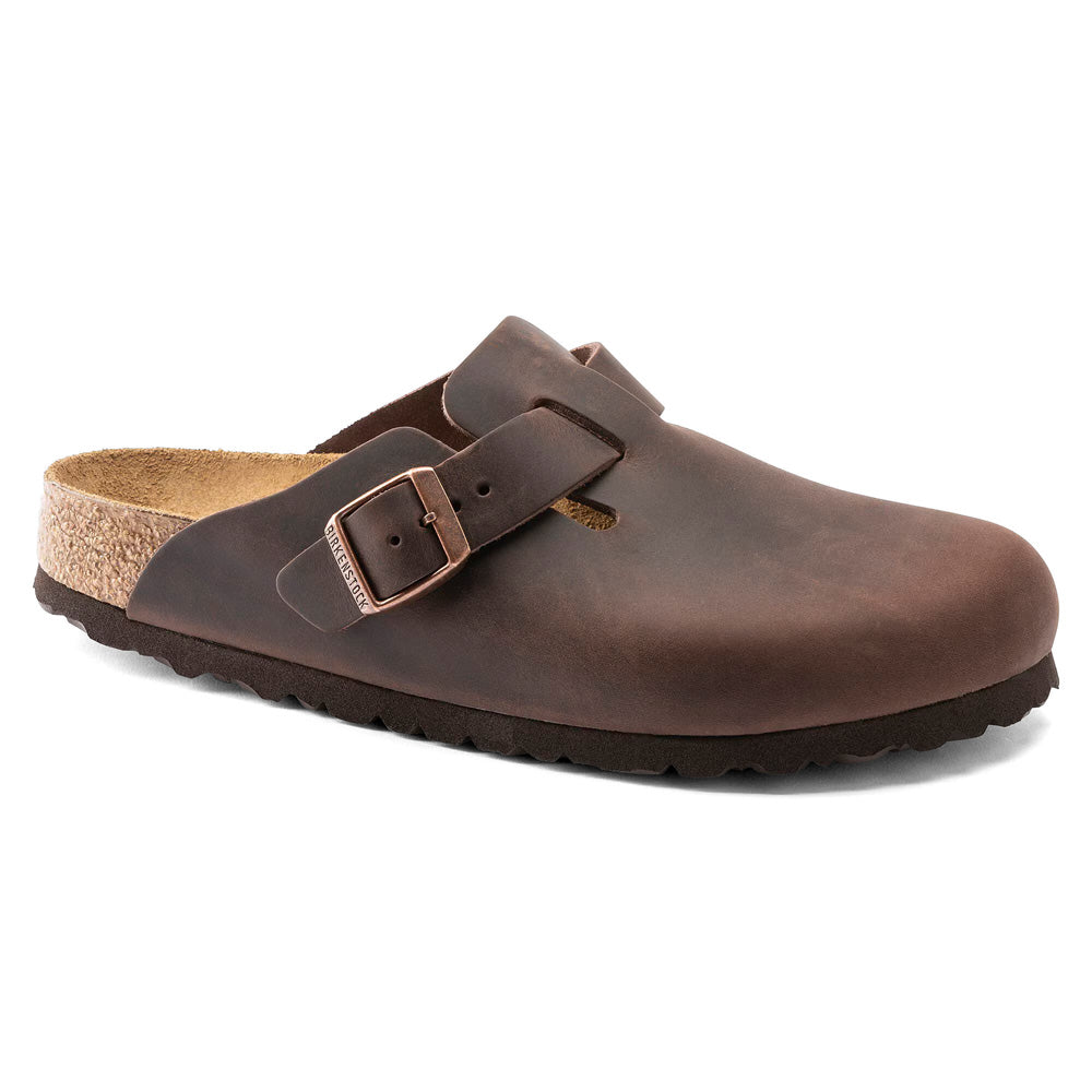 Birkenstock Women's Boston Oiled Leather Habana