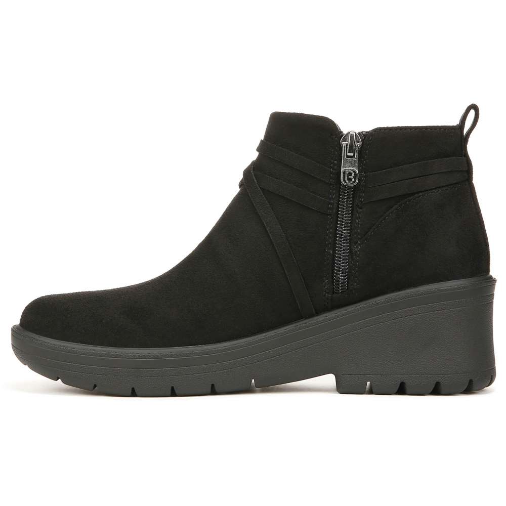 Blaine Ankle Bootie - Black Stretch