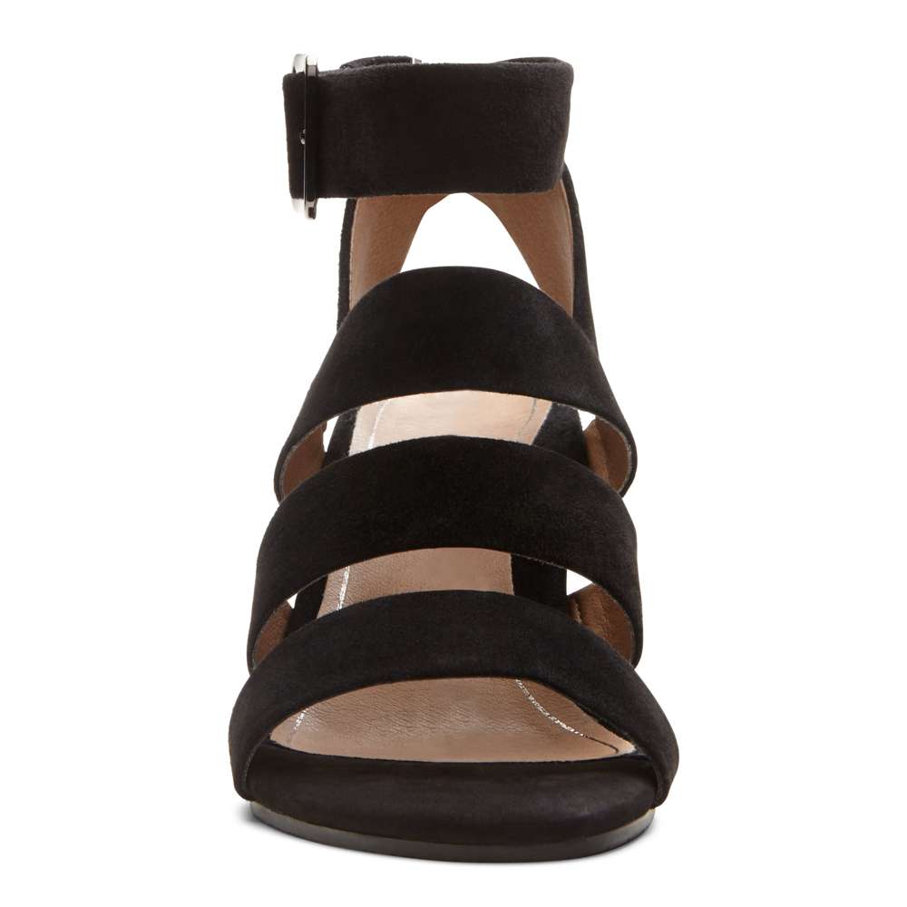 Blaire Heeled Sandal - Black