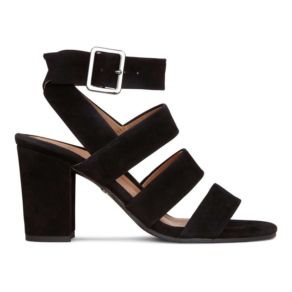Blaire Heeled Sandal - Black