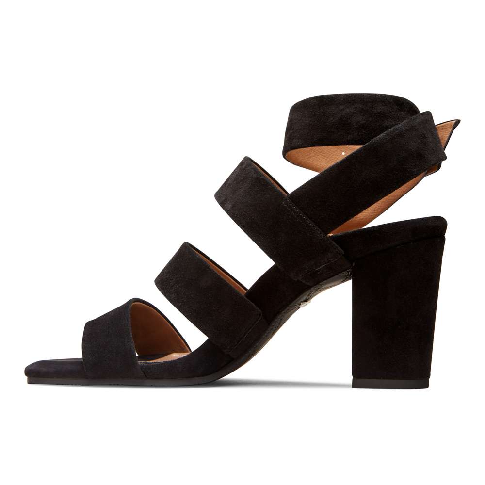 Blaire Heeled Sandal - Black