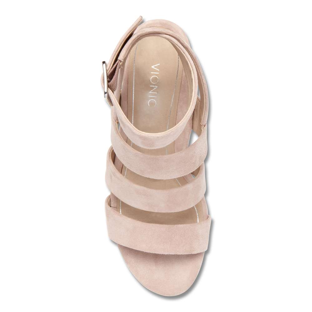 Blaire Heeled Sandal - Rose
