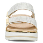 Brandie Flatform Slide - Marshmallow Linen