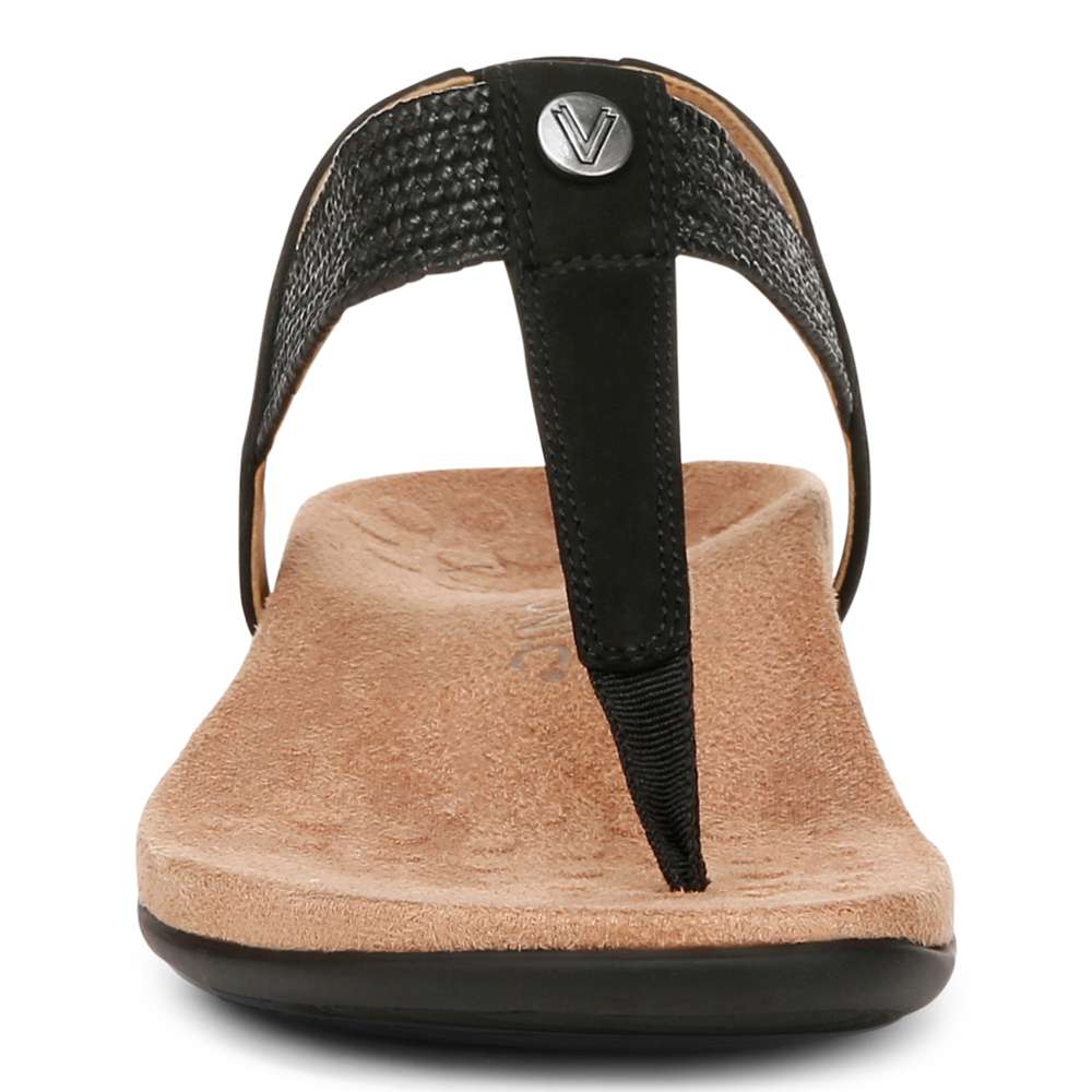 Brea Slingback Sandal - Black Nubuck