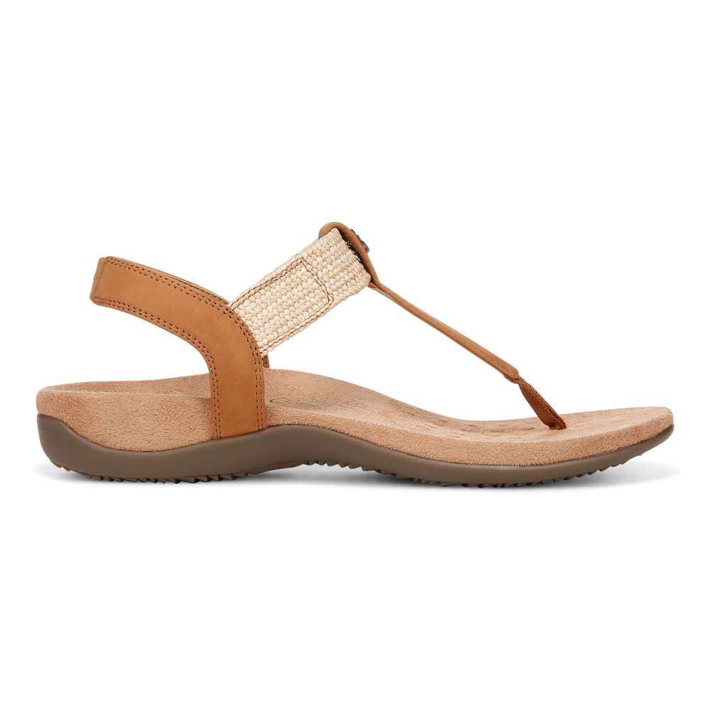 Brea Slingback Sandal - Camel Nubuck