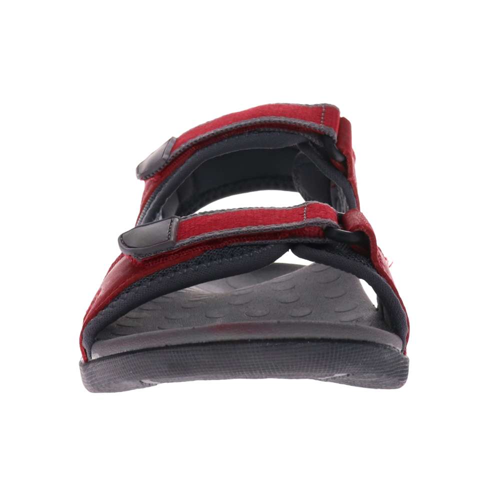 Bribie Sandal - Red/Grey