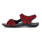 Bribie Sandal - Red/Grey