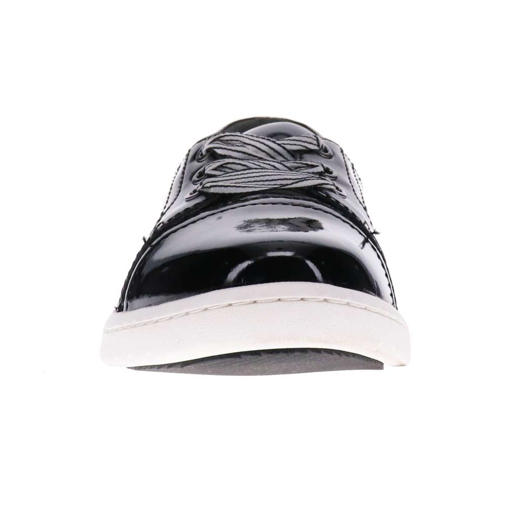 Bridgette Slip-On Casual Sneaker - Black Patent