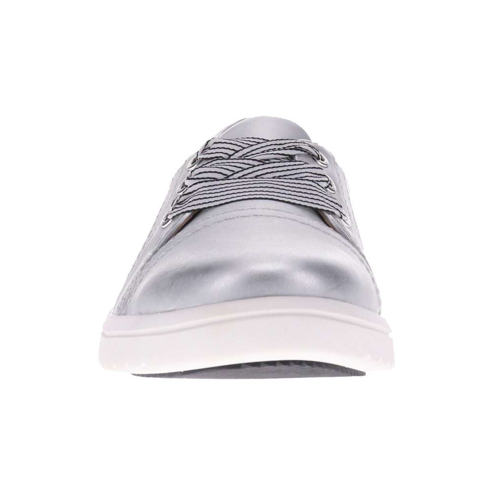 Bridgette Slip-On Casual Sneaker - Silver