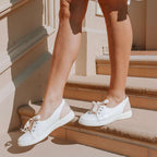 Bridgette Slip-On Casual Sneaker - White/Blush