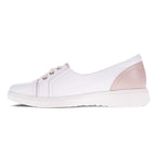 Bridgette Slip-On Casual Sneaker - White/Blush