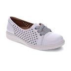 Bridgette Slip-On Casual Sneaker - White Laser