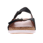 Brighton Slide - Black Linen