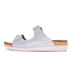 Brighton Slide - White Linen