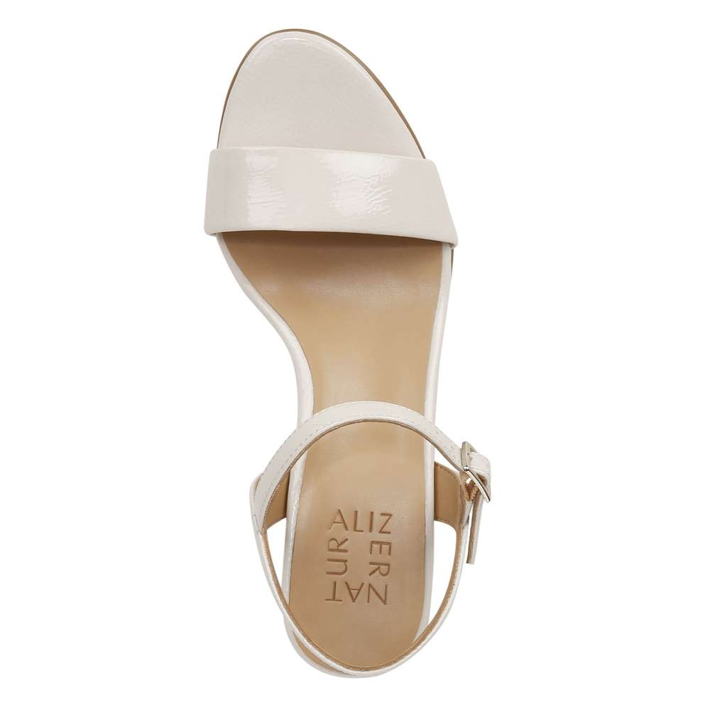 Bristol Heel - Satin Pearl