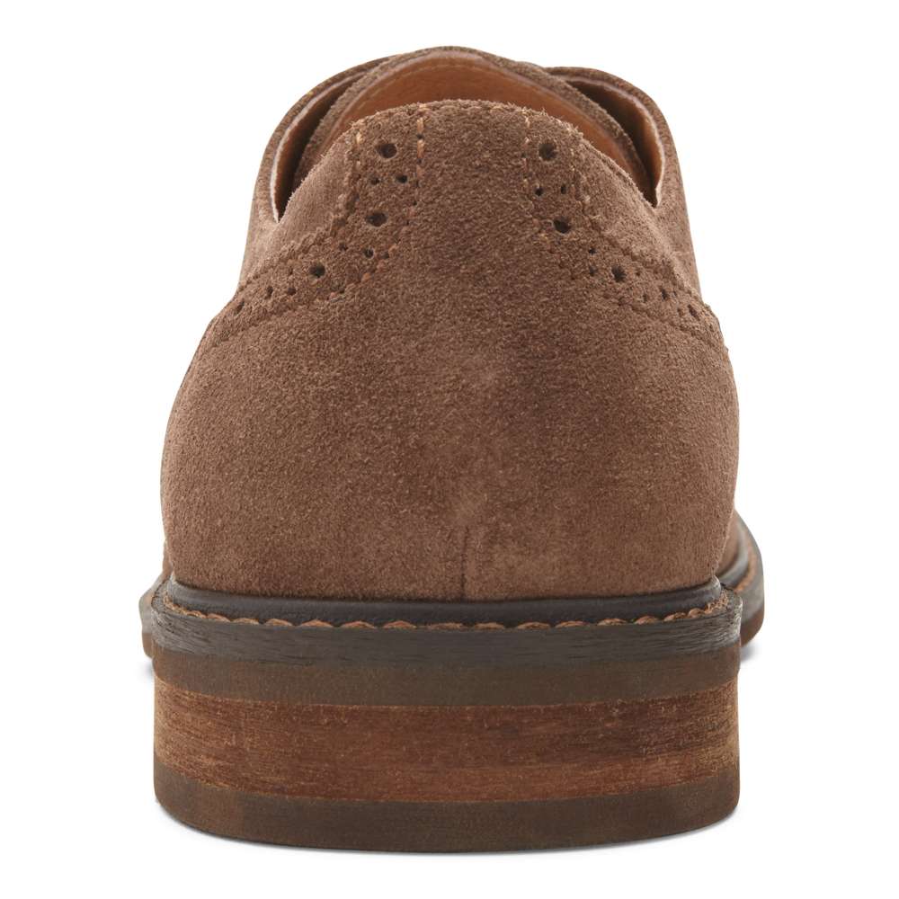 Bruno Oxford - Dark Brown Suede