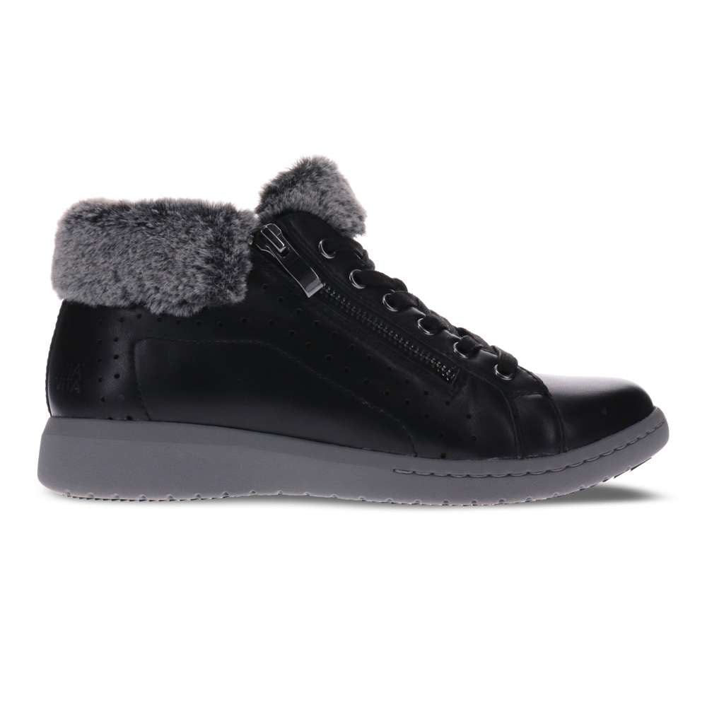 Bubbles Zip Bootie - Black