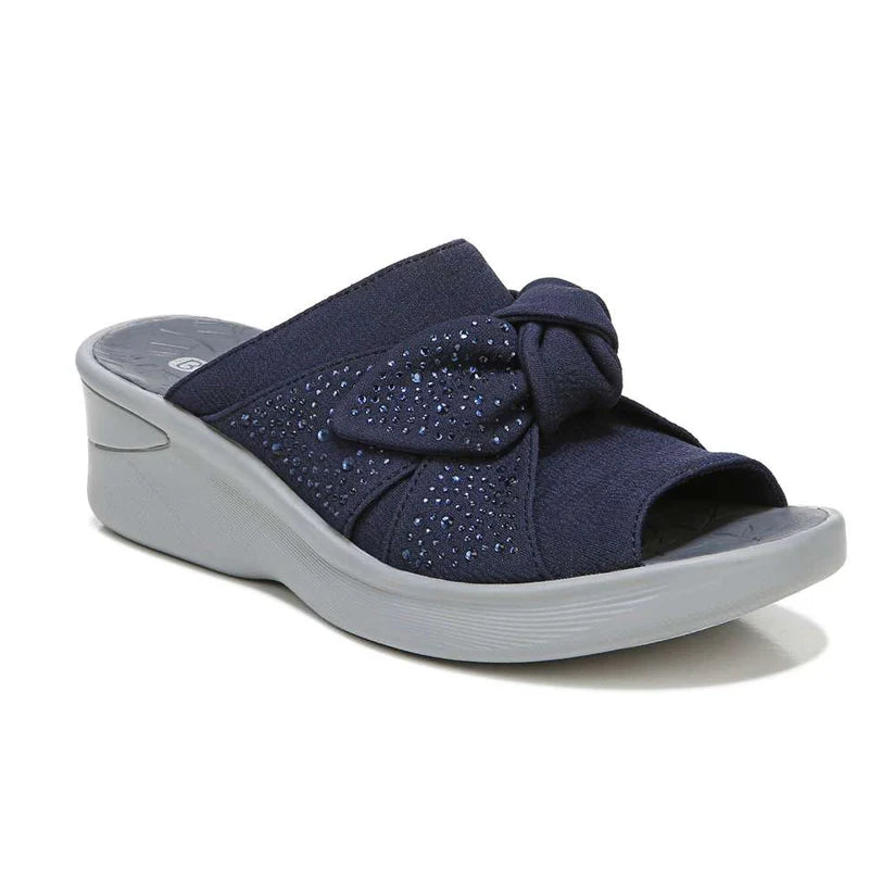 Bzees Women's Smile Bright Navy Sparkle