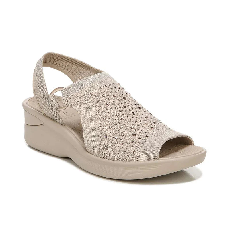 Bzees Women's Star Bright Champagne Knit