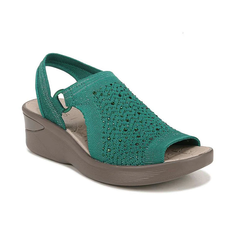Bzees Women's Star Bright Green Knit