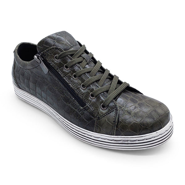 Cabello Women's Unity Croco Grey Croc