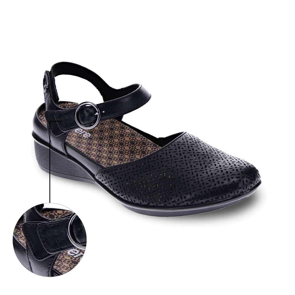 Calabria Mary-Jane - Black