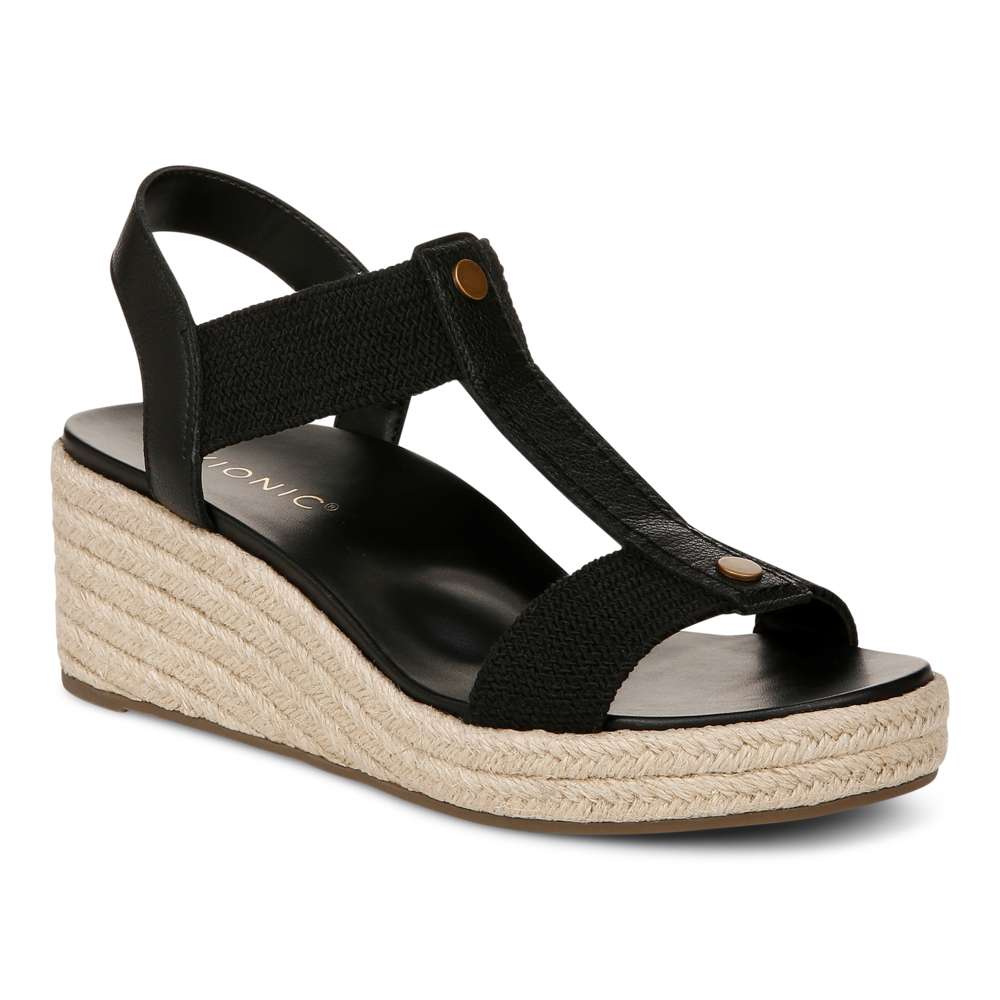 Calera Wedge - Black Leather