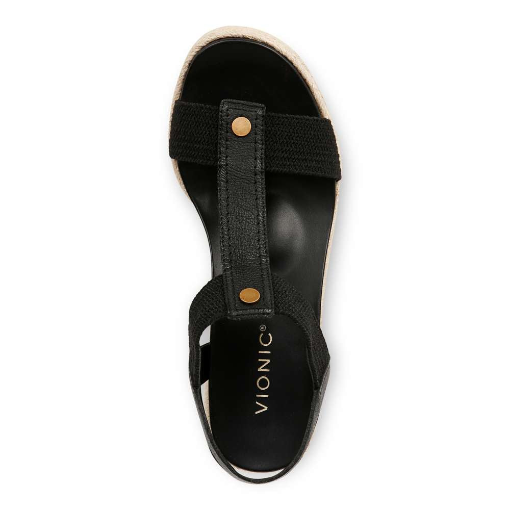 Calera Wedge - Black Leather