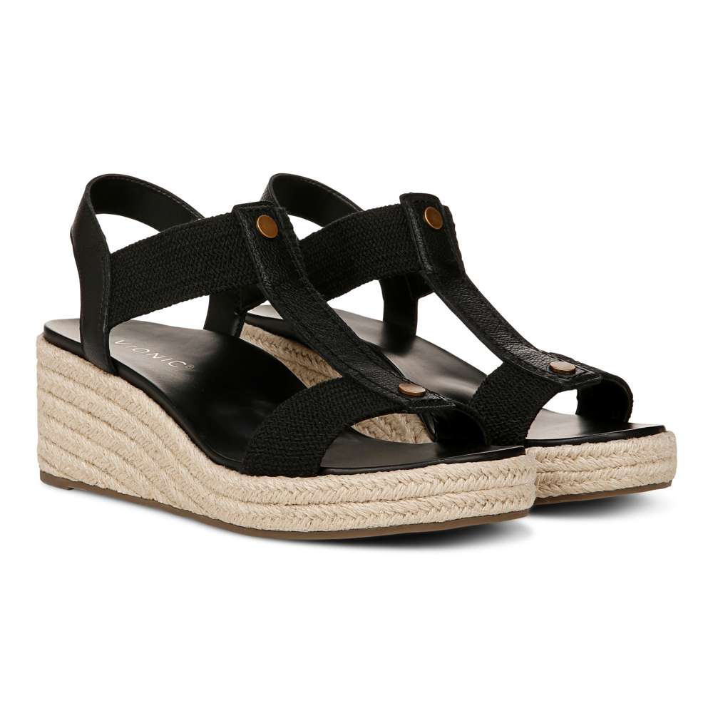 Calera Wedge - Black Leather