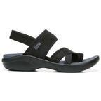 Call Me Sandal - Black Fabric