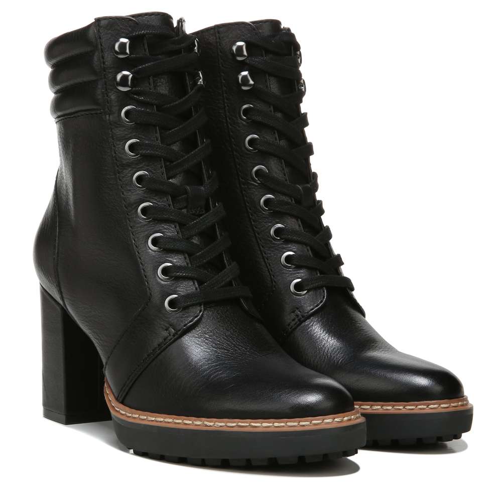 Callie Bootie - Black Leather