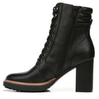 Callie Bootie - Black Leather