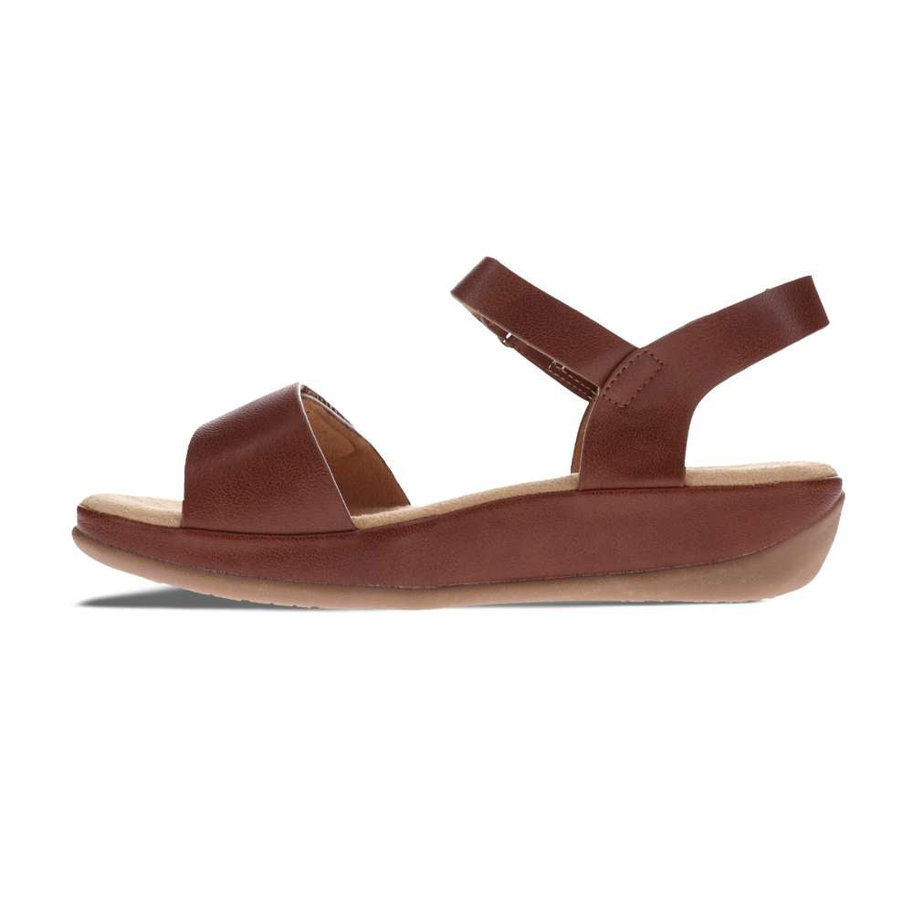 Carly Sandal - Brown
