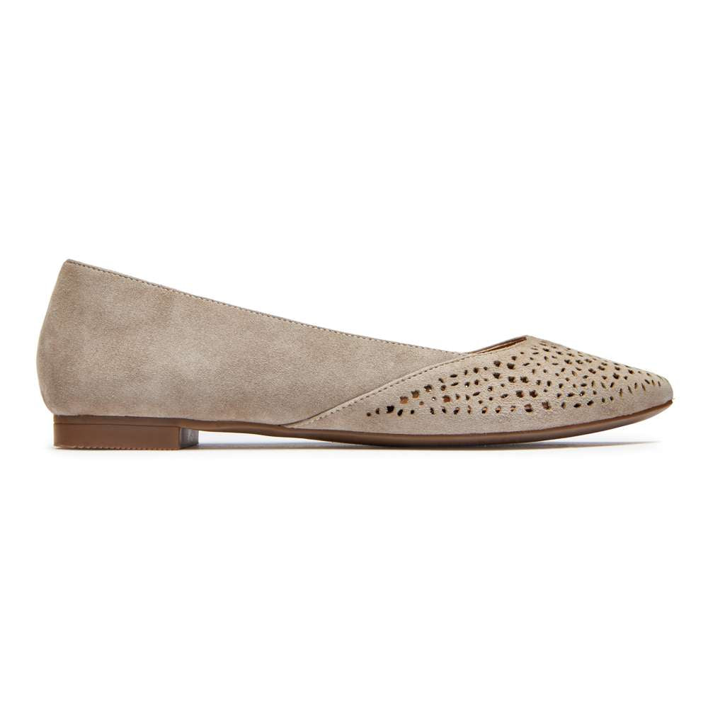 Carmela Flat - Taupe