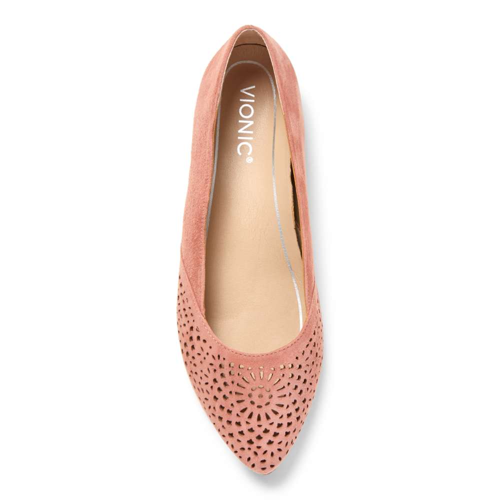 Carmela Flat - Dusty Pink