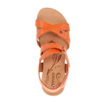 Casablanca Wedge - Rustic Orange