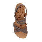 Casablanca Wedge - Rusty Metallic