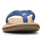 Casandra Toe Post Sandal - Indigo