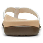 Casandra Toe Post Sandal - White