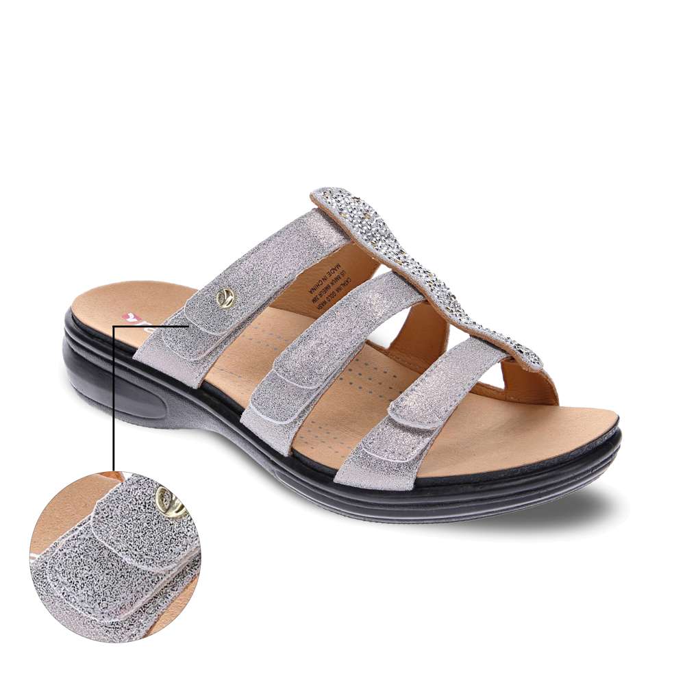 Catalina Slide - Gold Wash