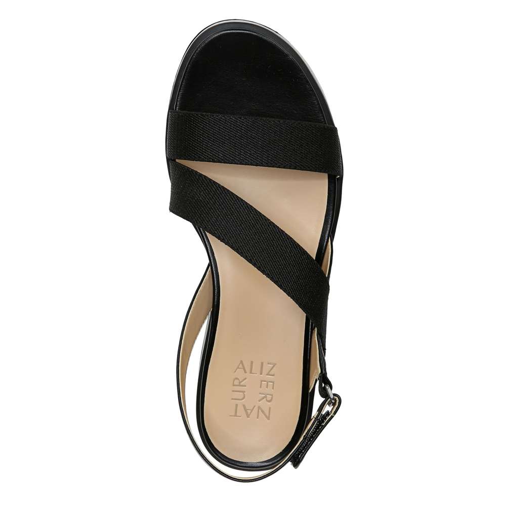 Charlize 2 Platform Sandal - Black