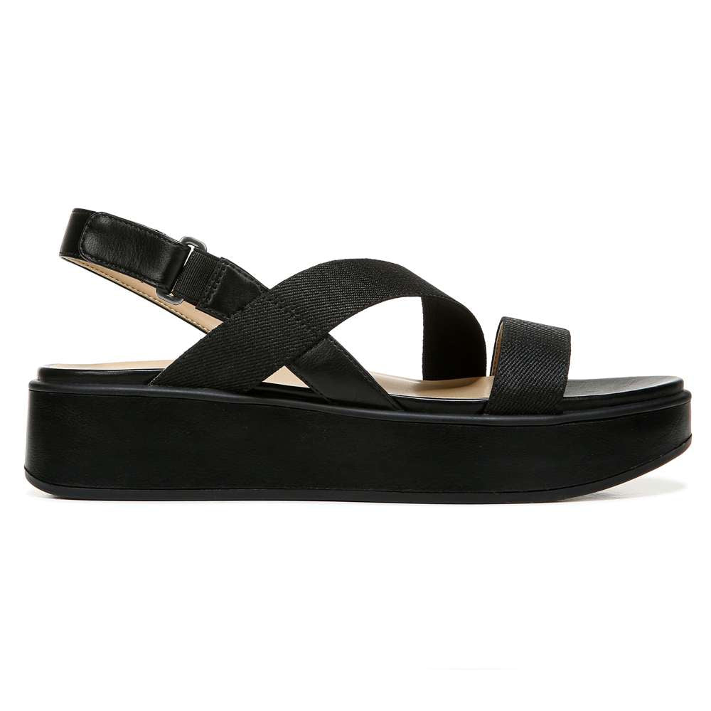 Charlize 2 Platform Sandal - Black