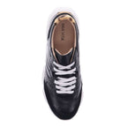 Chloe Lace-Up Casual Sneaker - Black
